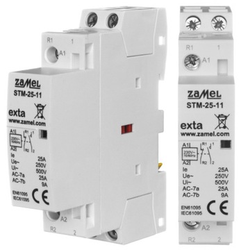 Stycznik Zamel 230V 25A 1NO 1NC STM-25-11