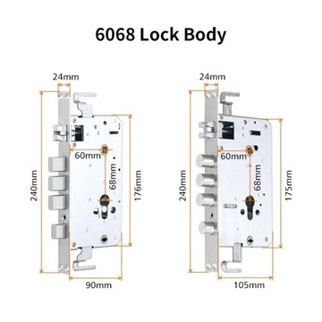 ЭЛЕКТРОННЫЙ ДВЕРНОЙ ЗАМОК, WIFI, ОТПЕЧАТКИ ПАЛЬЦЕВ