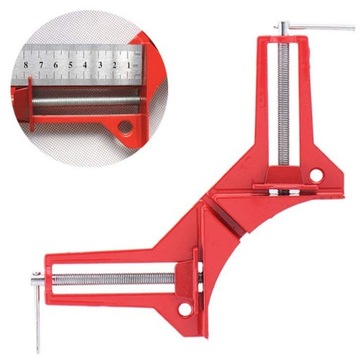 СТОЛЯРНЫЕ УГЛОВЫЕ ЗАЖИМЫ, УГЛОВЫЕ ТИСКИ, МЕТАЛЛИЧЕСКАЯ РУЧКА