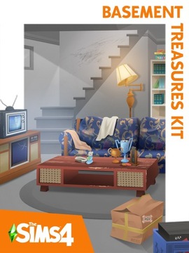 The Sims 4 Basement Treasures Kit PIWNICZNE SKARBY DLC Origin Kod Klucz