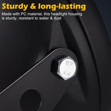 Крышка корпуса фары мотоцикла