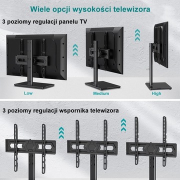 ПОДСТАВКА ДЛЯ ТЕЛЕВИЗОРА ПОДСТАВКА ДЛЯ ТЕЛЕВИЗОРА УНИВЕРСАЛЬНЫЙ КРОНШТЕЙН 32–55 ДЮЙМОВ