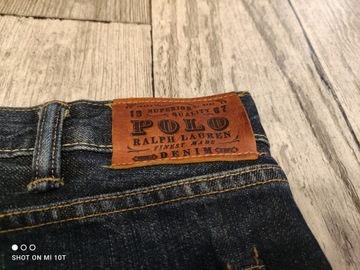 Spodnie jeansowe Slim Fit POLO by RALPH LAUREN !Rozm.40/30