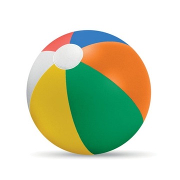 PIŁKA PLAŻOWA DMUCHANA Ø23,5cm - wielokolorowa