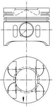 KOLBENSCHMIDT 97409600 PÍST