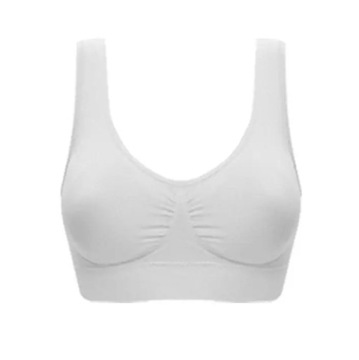 TOP SPORTS бюстгальтер push up FOR GYMS XL/XXL FITNESS белый