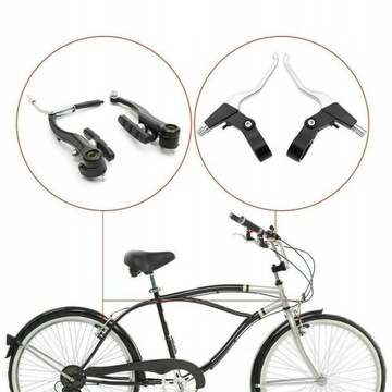 НАБОР ВЕЛОСИПЕДНЫХ ТОРМОЗОВ 1 ПАРА, УНИВЕРСАЛЬНЫЙ V-ТОРМОЗНОЙ НАБОР ДЛЯ ВЕЛОСИПЕДА