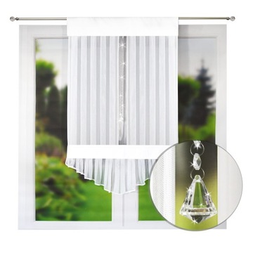 PANEL FIRANOWY WOAL GLAMOUR Z KRYSZTAŁKIEM 80x130