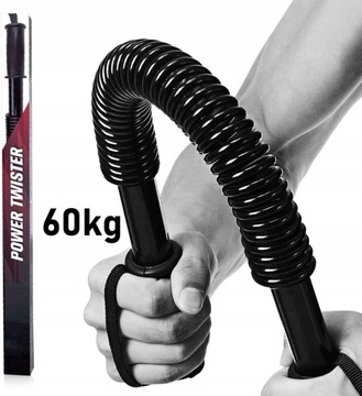 POWER TWISTER Ekspander Sprężyna do Ćwiczeń 60KG
