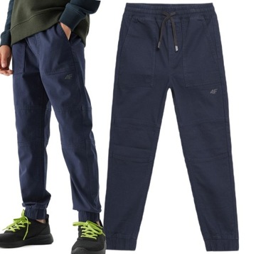 SPODNIE DZIECIĘCE CASUAL 4F TTROM412 JOGGERY 140
