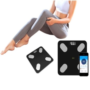 ИНТЕЛЛЕКТРОННЫЕ ЭЛЕКТРОННЫЕ ВЕСЫ ДЛЯ ВАННОЙ С BLUETOOTH