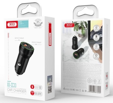 Ładowarka Samochodowa USB USB-C Quick Charge QC 3A