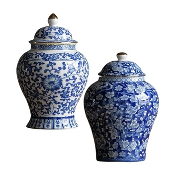 2 szt. Nowoczesny ceramiczny wazon ze słoikie