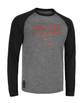 Rocday Jersey Manual Sanitized szaro pomarańcz XXL