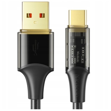 MCDODO KABEL USB-C SZYBKIE ŁADOWANIE DO SAMSUNG XIAOMI USB TYP C 6A 100W 1M