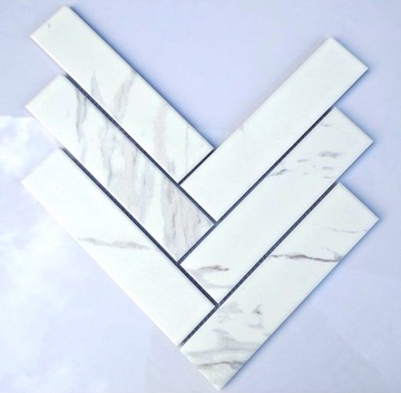 mozaika ceramiczna JODEŁKA Chevron Calacatta
