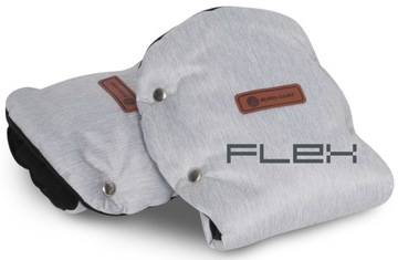 MUFKI MUFKA do wózka dziecięcego FLEX FLEX BLACK EDITION EURO-CART CIEPŁE