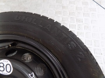 RENAULT CLIO IV DACIA SANDERO ЗАПАСНОЕ КОЛЕСО R15''