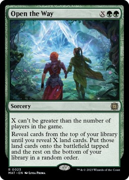MTG Open the Way (R)