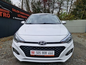 Hyundai i20 II Hatchback 5d Facelifting KAPPA 1.2 MPI 84KM 2018 Hyundai i20 Serwisowany ASO. Klimatyzacja. 5 drzw, zdjęcie 1
