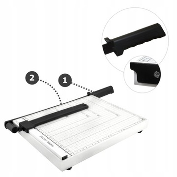 ГИЛЬОТИНА ДЛЯ РЕЗКИ БУМАГИ, ПРОЧНЫЙ МЕТАЛЛ, мерка для столешницы, B7-A4, САМОЗАТОЧИВАЮЩАЯСЯ
