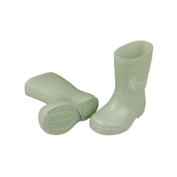 ВЕЛЛИНГОВЫЕ БОТИНКИ ПОЖАЛУЙСТА ДЕТСКИЕ РЕЗИНОВЫЕ БОТИНКИ SAGE GREEN R 19/20