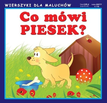 CO MÓWI PIESEK? WIERSZYKI DLA MALUCHÓW