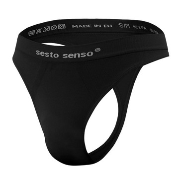 SESTO SENSO sportowe STRINGI męskie BEZSZWOWE L/XL