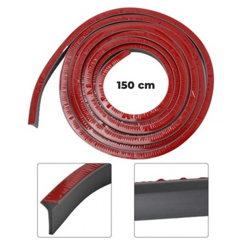 ЛЕНТА УПЛОТНИТЕЛЬНАЯ ВОДОБАРЬЕРНЫЙ ПОРОГ ДЛЯ ТУАЛЕТА и ДУША 150см СЕРАЯ