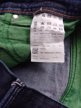 spodnie jeans męskie HUGO BOSS Green Deam20 30/34 granatowe