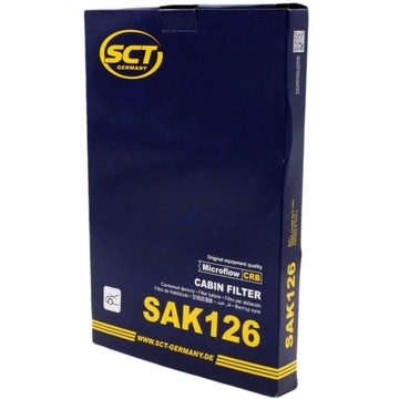 FILTR KABINA UHLÍKOVÝ SCT SAK126 + PREPARAT DO KLIMATIZACE MANNOL 520ML