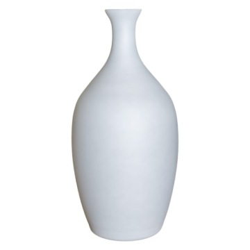 Wazon butelka W-259 biały mat H:45cm D:23cm