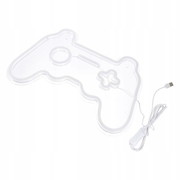 1 pc Kontroler Gry Neon Lampa Kreatywny Bar Neon