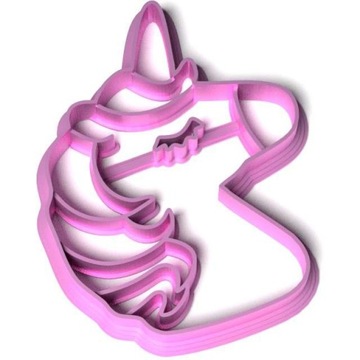 FOREMKA ciastek piernika UNICORN jednorożec różowy