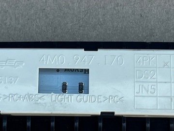 4M0947170 LAMPA LED KUFRU PRAVÉ AUDI Q7 4M