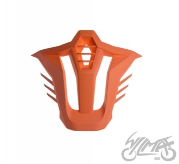 ВОЗДУХОЗАБОРНИК MX702/MX708 НИЖНИЙ МАТОВЫЙ H-V ОРАНЖЕВЫЙ R