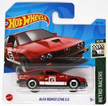 HOT WHEELS 1:64 Alfa Romeo GTV6 3.0 auto