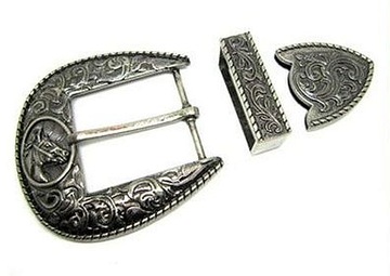 Klamra z głową konia sprzączka do paska 40mm /kpl