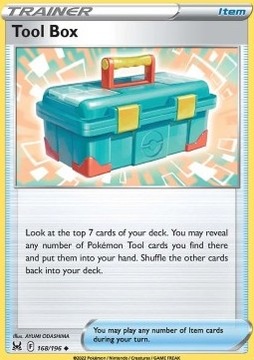 Karty Pokemon (LOR 168) Tool Box (R)