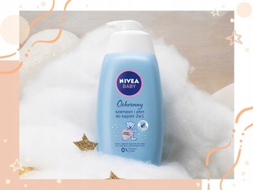 NIVEA BABY детский шампунь 2в1 3x500мл