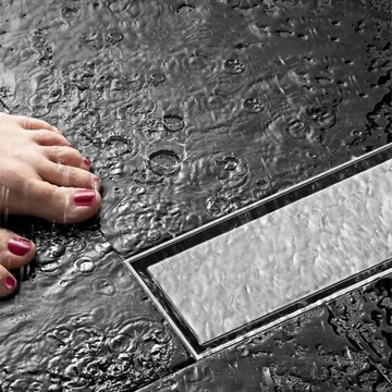 Vettä 2in1 Linear Drain 70 см с низким сифоном 52 мм высокой полосы пропускания