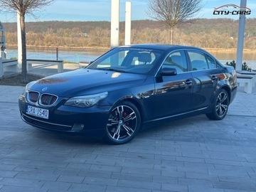 BMW Seria 5 E60 2007 BMW Seria 5 2.0 163 KM Szyberdach Zadbana Automat 2.0 Diesel, zdjęcie 1