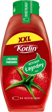 Ketchup pomidorowy Kotlin Łagodny 6x 950g