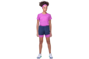 RONHILL Женские шорты для бега TECH RACE TWIN SHORT темно-синие L