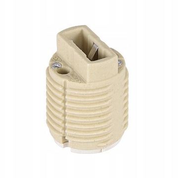 Oprawka G9 gwintowana ceramiczna gwint zewnętrzny 20,8mm porcelanowy KORPUS