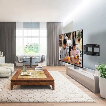 UNIVERSAL STRONG Вешалка для телевизора, настенное крепление для телевизора, ПОВОРОТНАЯ, 32-80 ДЮЙМОВ