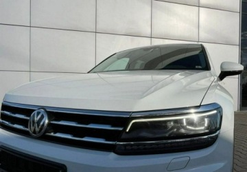 Volkswagen Tiguan II SUV 2.0 TDI 150KM 2018 Volkswagen Tiguan Allspace 4x4 Alcantara Kamera Webasto Navi Led FV, zdjęcie 3