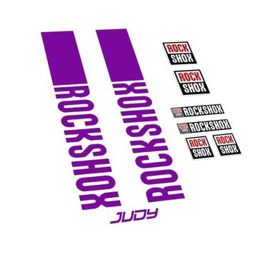 Совместимые наклейки на вилки ROCK SHOX JUDY