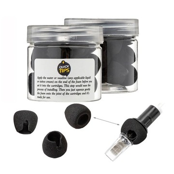 20 шт., ручка для татуировки из пены с эффектом памяти, ручка для татуировки, держатель ручки для машины