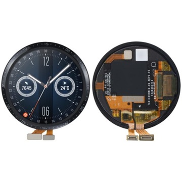 Oryginalny ekran LCD z podwójnym kablem do zegarka Huawei GT 3